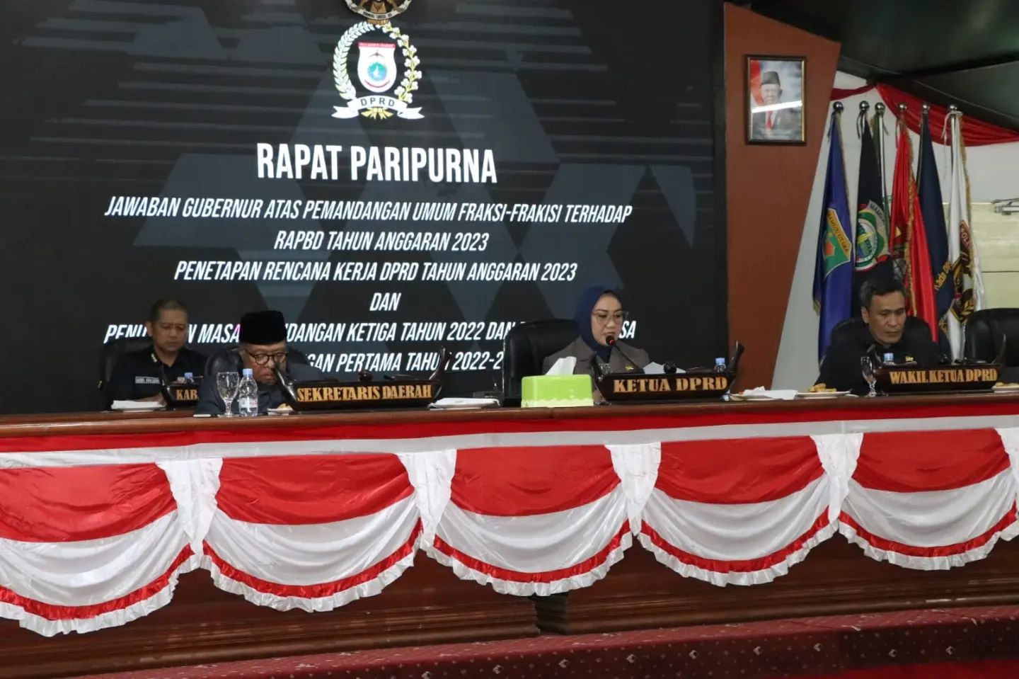 DPRD Sulbar Gelar Paripurna Penjelasan Gubernur Terkait Rancangan APBD 2023